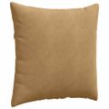 vidaXL Vankúše na pohovku 2 pcs Hnedá 80 x 80 cm Kordúrová tkanina