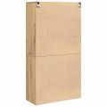 vidaXL Highboard dub artisan 80 x 33 x 150 cm Kompozitné drevo