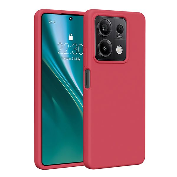 Silikónové puzdro Etteri pre Xiaomi Redmi Note 13 5G malinová