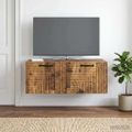 vidaXL Nástenná TV skrinka Nástenný Staré drevo 78,5 x 41 x 30 cm