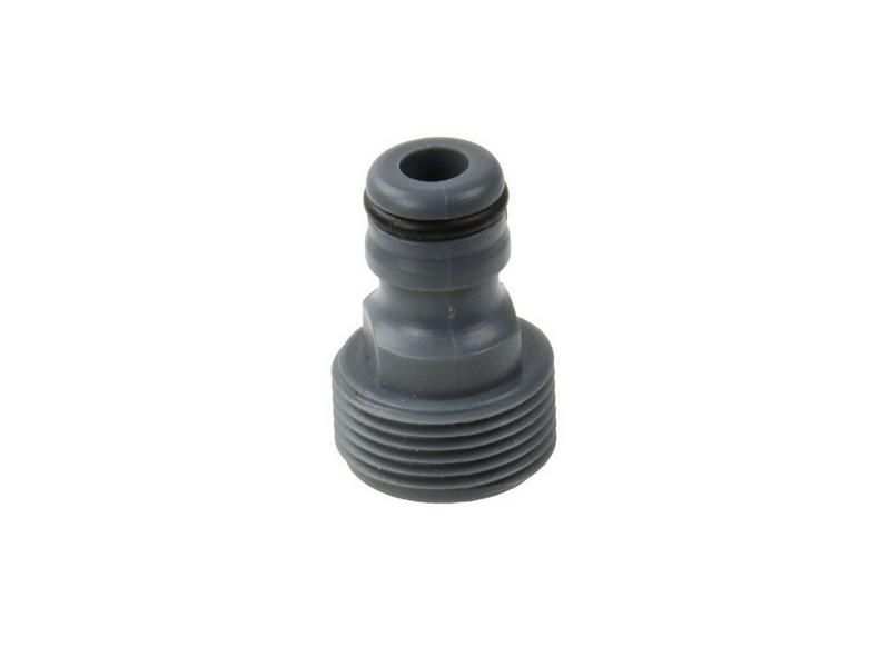 Spojka vonkajší závit, 3/4", plast GEKO