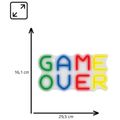 MANTA GAME OVER, LED Neon plexi dekorácia