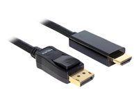 Kábel adaptéra - DisplayPort s kolíkmi (samec) do HDMI s kolíkmi (samec)
