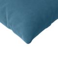 vidaXL Vankúše na pohovku 2 pcs Modrá 120 x 40 cm Kordúrová tkanina