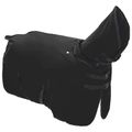 vidaXL Plášť pre kone Úplne čierna 105 cm Polyester