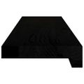vidaXL Okenný parapet 2 ks hnedočierná 80x15x2 cm dubový masív