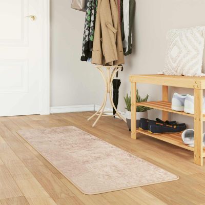 vidaXL Behúň MARSA Béžová 50 x 100 cm Polyester a PVC