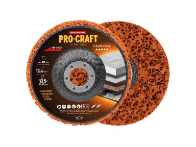 Brúsny kotúč Clean & Strip 125mm PROCRAFT SD-O125