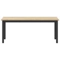 vidaXL lavička Sonoma 110 x 35 x 45 cm Kompozitné drevo