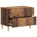 vidaXL Nočný stolík Staré drevo 62 x 34,5 x 48 cm Kompozitné drevo