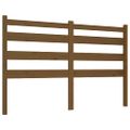 vidaXL Čelo postele medovo-hnedé 146x4x100 cm masívna borovica