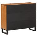 vidaXL Komoda 90x34x75 cm akáciový masív