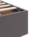 vidaXL Otomanový posteľný rám s úložiskom Biely 90 x 200 cm Umelá koža