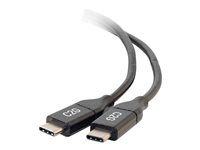 USB C na USB C kábel - USB C 2.0 5A - 480 Mbps - samec/samec - USB kábel - USB-C (samec) reverzný na USB-C (samec) reverzný - USB 2.0 - 30 V - 5 A - 91,4 cm - čierna
