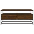 vidaXL Konferenčný stolík hnedý dub 100x51x45cm kompozitné drevo