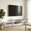 vidaXL Nástenný TV kabinet Nástenná montáž Staré drevo