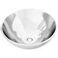 vidaXL Umývadlo 32,5x14 cm keramické strieborné
