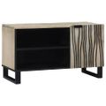 vidaXL TV jednotky 80 x 33 x 46 cm Biela Kompozitné drevo