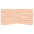 vidaXL Stolová doska 100x(45-50)x4 cm masívny buk