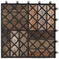 vidaXL Dlažba na terasu 20 ks Sivá 30 x 30 cm Akáciové tvrdé drevo