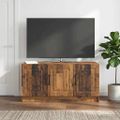 vidaXL TV skrinka Staré drevo 99 x 34,5 x 47 cm Kompozitné drevo