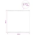 vidaXL Plachta s očkami 2 ks Zelená 3 x 3 m 260 gsm PE