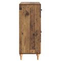 vidaXL Servírovacia skriňa Staré drevo 66 x 34,5 x 90 cm
