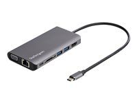 USB 3.0 Mini Dock - Docking Station - USB-C - VGA, HDMI - 1GbE
