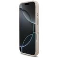 Guess 4G pruhované MagSafe puzdro pre iPhone 17 Pro ružové