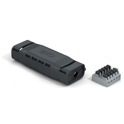 Spojka gélová EVO 04 so svork., 5x (2,5÷6mm2), IP68