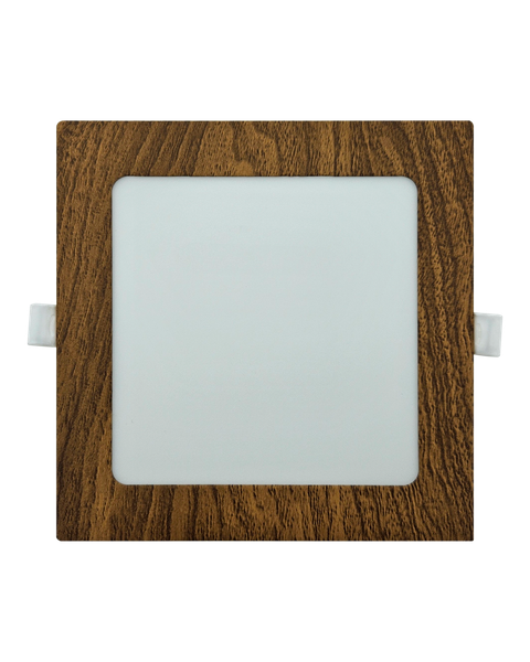 TR-150 LED panel 12W 1008lm 4200K dekor drevo - štvorcový vstavaný Trixline