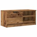 vidaXL 2 dielna TV skrinka Old Wood 80x35x36,5 cm Engineered Wood