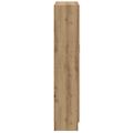 vidaXL Knižnica dub artisan 82,5x30,5x150 cm kompozitné drevo
