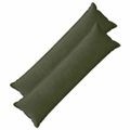 vidaXL Poťah na podložku 2 ks HOUTEN Zelená 40 x 145 cm manšestr