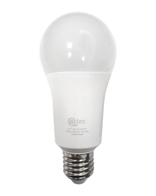 Qtec 19W LED žiarovka E27 2700K A65