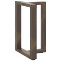 vidaXL Nohy k jedálenskému stolu v tvare T, 2 ks, čierne, 50x35x(72-73) cm, oceľ