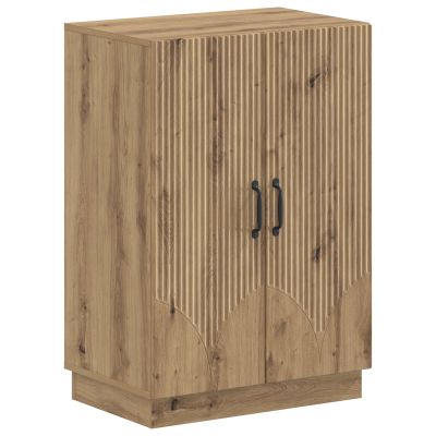 vidaXL Skriňa na topánky HOORN 59,5 x 39,5 x 87 cm Kompozitné drevo