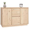vidaXL Komoda 111x34x75 cm borovicový masív