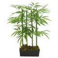 vidaXL Umelý bambusový strom 240 listov 80 cm zelený