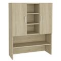 vidaXL Skrinka na práčku dub sonoma 70,5x25,5x90 cm