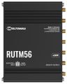 Teltonika RUTM56 průmyslový router, dual modem, 5G, 4G, 5x Gbit RJ45, WiFi 5 Router, prumyslový, 5G, 4G (LTE), 3G, Wi-Fi 5, 802.11b/g/n/ac Wave 2, 4× RJ-45 LAN, 1× RJ-45 WAN, 1× DI/DO, pasivní PoE, Dual SIM