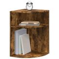 vidaXL Koncový stôl Dymová dub 39,7 x 39,7 x 60 cm Kompozitné drevo