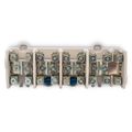 Svorkovnica stúpacia OBL 35/25-4, krytá, na DIN/panel, 4pól., každý pól 1x 35mm2 a 4x25mm2