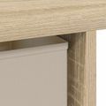 vidaXL Stôl Sonoma dub 100 x 40 x 75 cm Kompozitné drevo
