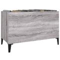 vidaXL Skrinka na platne sivá sonoma 74,5x38x48 cm kompozitné drevo