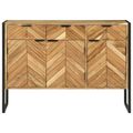 vidaXL Servírovacia skriňa 100 x 30 x 75 cm Akáciový masív