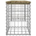 vidaXL Záhradná lavička gabiónový dizajn 103x31x42 cm impreg. borovica