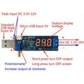 Napájací modul, step-up menič 3,5-12 V na 1,2-24 V vrátane USB
