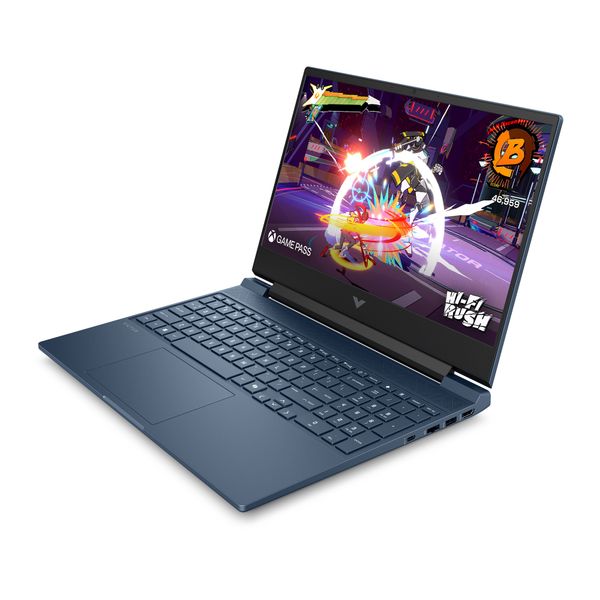 HP Victus/15-fb3000ncx/R5-240/15,6"/FHD/12GB/512GB/RTX 5050/W11H/Blue/2R Herní notebook, AMD Ryzen™ 5 240, 12 GB DDR5, 512 GB SSD, NVIDIA® GeForce RTX™ 5050 8 GB, 15,6" FHD 144 Hz, W11H, modrý