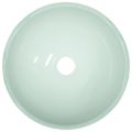 vidaXL Umývadlo tvrdené sklo 30x12 cm biele